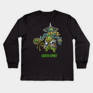 Dota 2 EARTH SPIRIT Kids Long Sleeve T-Shirt